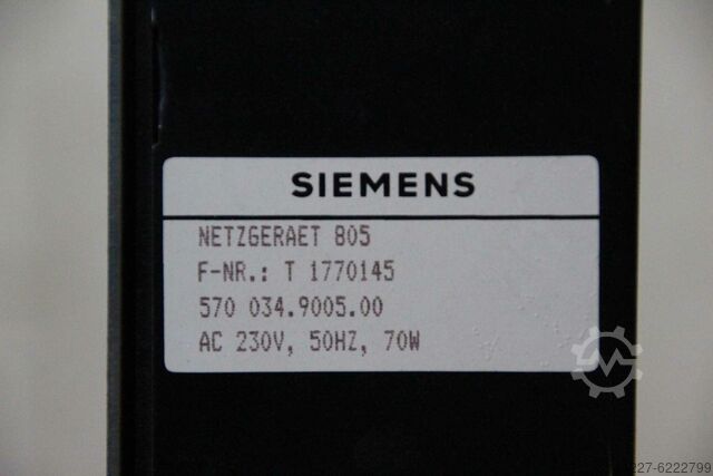 Stroomvoorziening Siemens Schroff 805  SC 8030