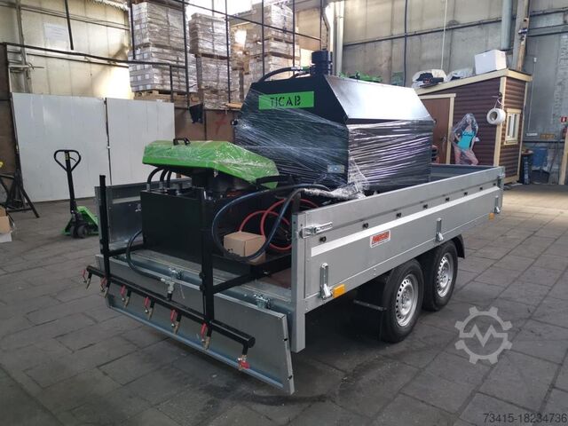 Masztix aszfaltkeverő TICAB Bitumen Emulsion Sprayer 1000L/ BS-1000