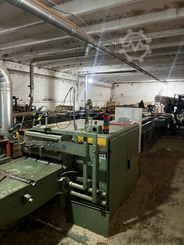 Segheria completa ÜSTÜNKARLI Carriage Bandsaw Edger