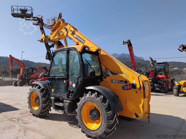 Teleskoplastare JCB 531.70