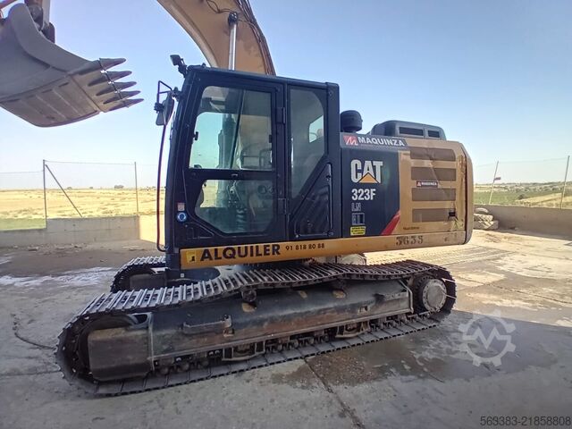 Escavadora de rastos Caterpillar 323FLN IHC