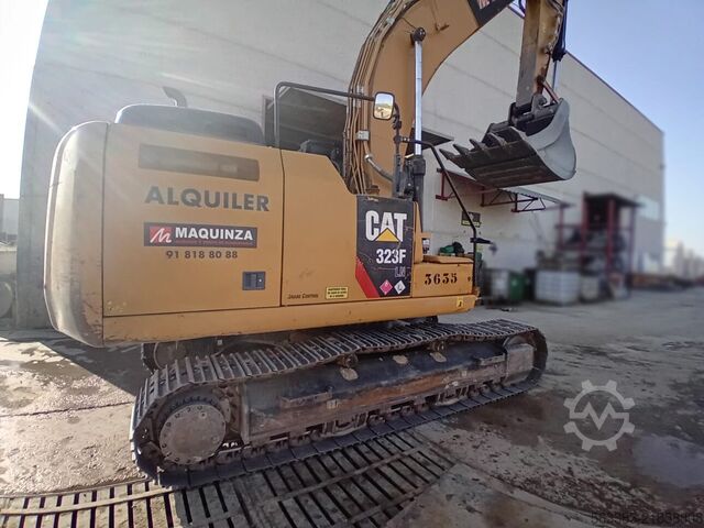 Escavadora de rastos Caterpillar 323FLN IHC