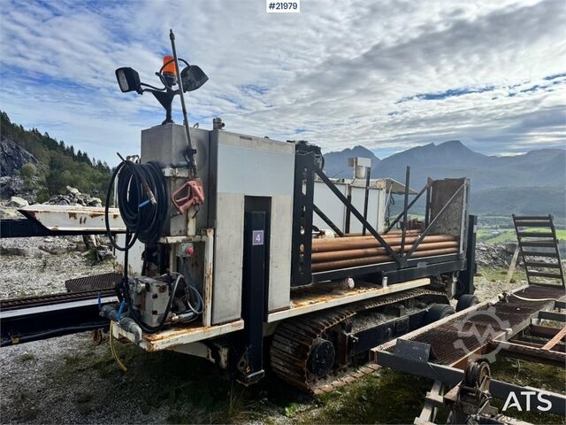 Soil drill Gemsa Brønnborerigg