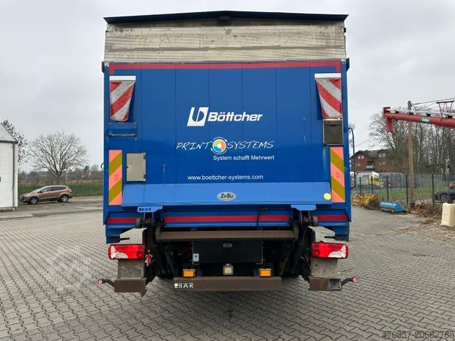 Plattewagen met zeil SCANIA G 280 / LBW / Pritsche 7,3 m / 1 x Liege