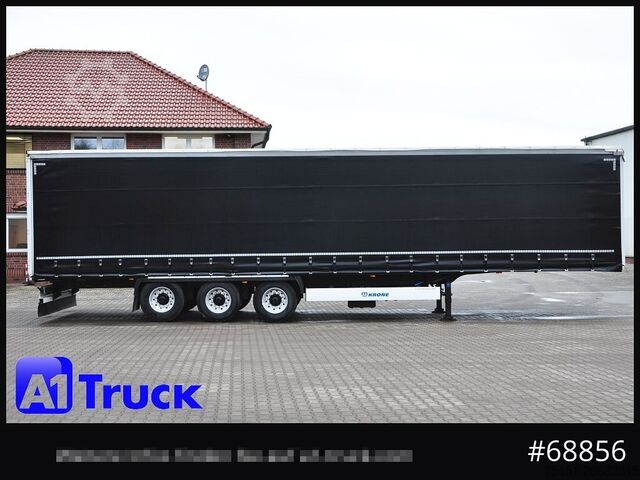 Ανοιχτό ημιρυμουλκούμενο με μουσαμά KRONE SD, Standard Tautliner, Alufelgen, Getränke, VDI 2700