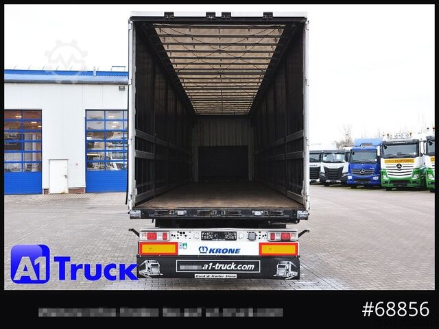 Ανοιχτό ημιρυμουλκούμενο με μουσαμά KRONE SD, Standard Tautliner, Alufelgen, Getränke, VDI 2700