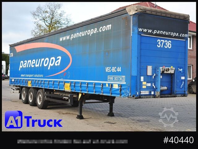 Ανοιχτό ημιρυμουλκούμενο με μουσαμά SCHMITZ Tautliner, Code XL, Coil, Bahn, verzinkt