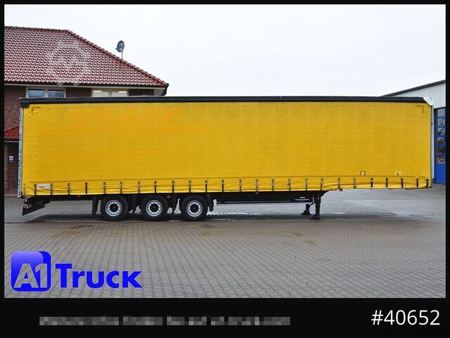 Ανοιχτό ημιρυμουλκούμενο με μουσαμά SCHMITZ SCB 24, Mega, Varios