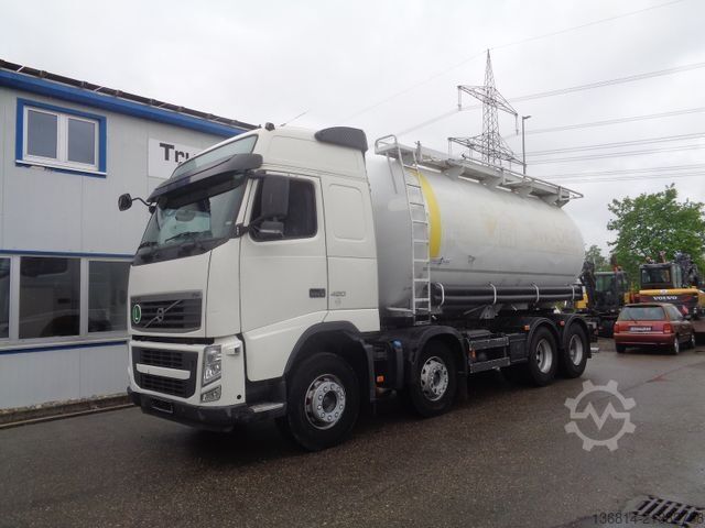 Φορτηγό ειδικού σκοπού VOLVO FH420 8x4 BB Spitzer Silo 23 cbm VEB EU5