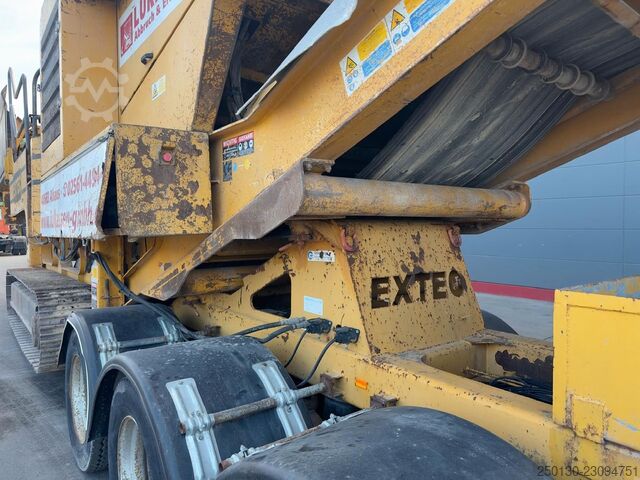 Walsmachine EXTEC Extec Screens & Crushers C12 Ketten-Brechanlage