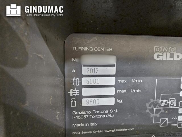 Vändkvarnscentrum DMG MORI Gildemeister CTX 1250 TC