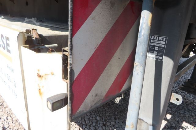 Açık yarı römork KRONE Stahlmattenauflieger mit Bordwände