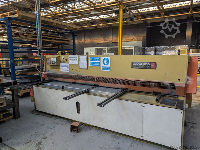 Hydraulic guillotine shear EDWARDS PEARSON GE 6.5/3000 HYDRAULIC CNC PROGRAMMABLE