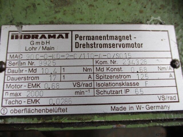 Fræsningsenhed EMAG / GACK NC / KOMET PKB 200-20-112