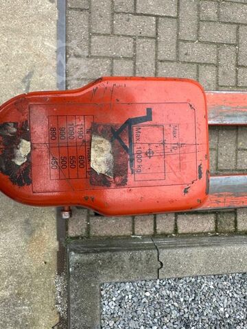 VS-22590 Semi-electric scissor lift table with 800mm work platform BT HHL100