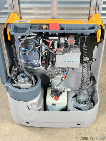 Nagy emelőtargonca gyalogos Jungheinrich EJC 110 - Service Neu - Batterie 83% - 2,5m Hub - 1t