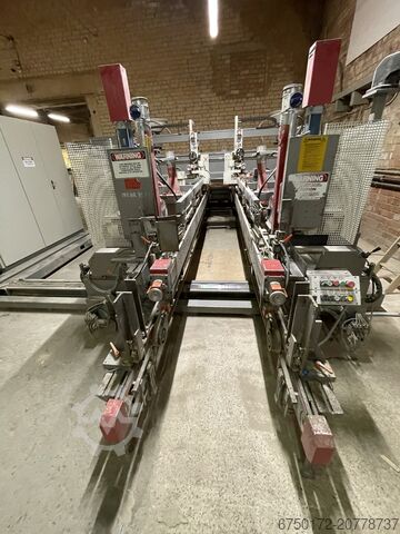 Timber rail machining line Koch