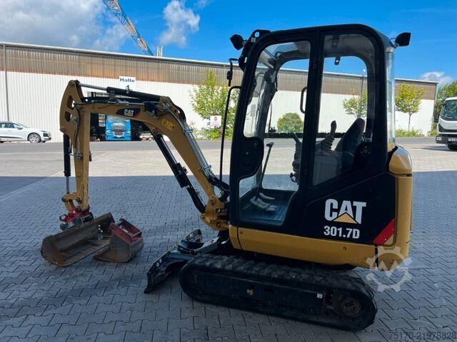 Mini ekskavatör CAT 301.7D / 2015 / nur 1.588h /