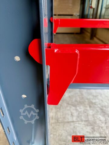 Cantilever racking, heavy-duty racking for long goods ca. 4 lfm. Kragarmregal H: 400cm ,Fuß +3 650 kg Belastung pro Arm , Langgutregal