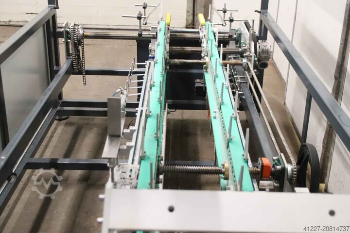 Przenośnik łańcuchowy do poziomej kartoniarki nomatech BOX 60H