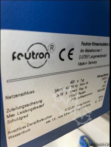 Klimaatkamer Feutron 3703/13