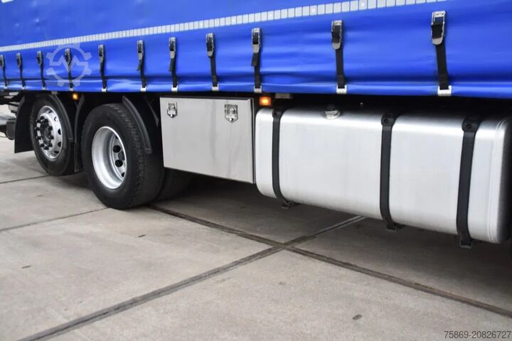 Przesuwana plandeka Scania P280 NGS 6X2*4 - NEW TACHO - SLIDING CURTAINS/R...