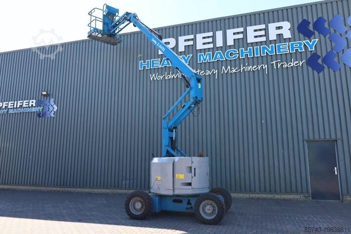 Scharnierende telescopische hoogwerker Genie Z34/22 Diesel, 4x4 Drive, 12.6m Working Height, 6.