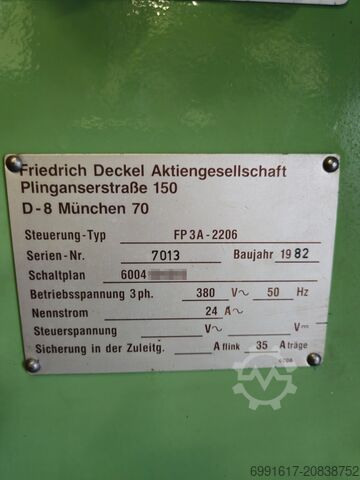 Freză de scule Deckel FP3A