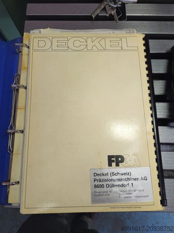 Freză de scule Deckel FP3A