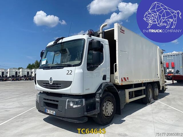 Refuse collection vehicle Renault Premium 340 6X2