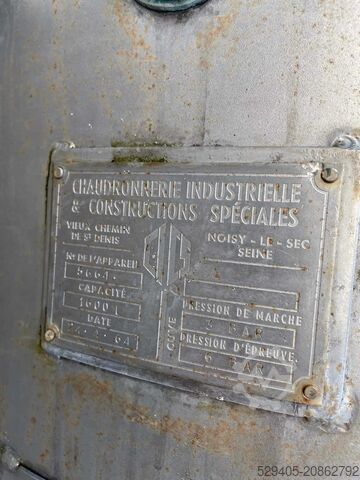 1600 literes reaktor CICS