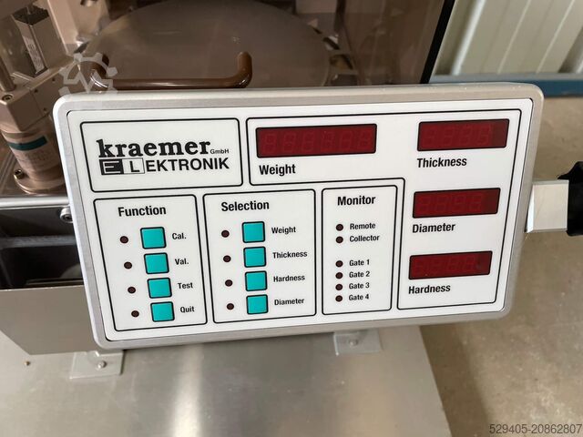 Automatikus tablettavizsgáló rendszer Kraemer Elektronik UTS 4.1