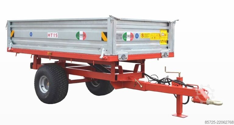 Kipper 1,5 ton tractor trailer  Kipper 1,5 ton