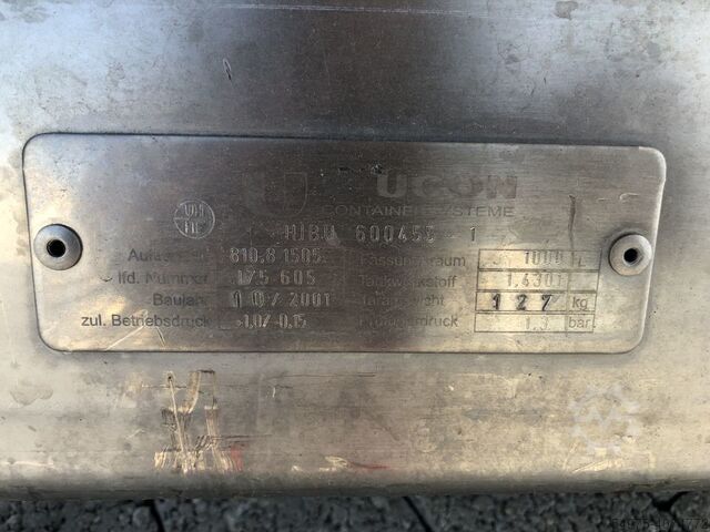 Tanque de acero inoxidable Tanque  10369