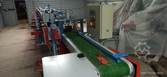 Hydraulische pers 6 zes meter automatisch Lignum HK6