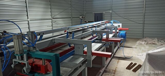 Hydraulische pers 6 zes meter automatisch Lignum HK6