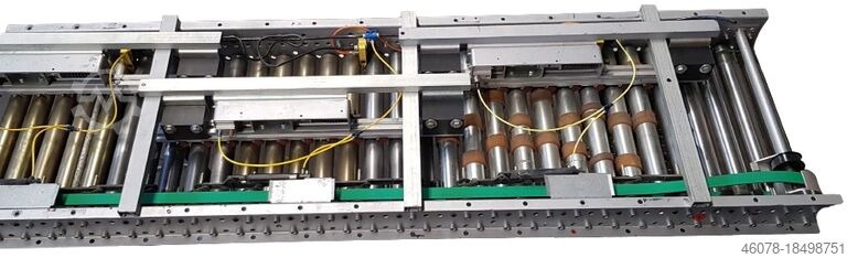 Sistema de transporte de módulo de expansão, transportadores de rolos de acumulação... Dematic 3000-600-540
