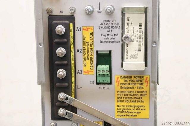 AC-hoofdspindelaandrijving Indramat DMT TDA1.3-100-3-API