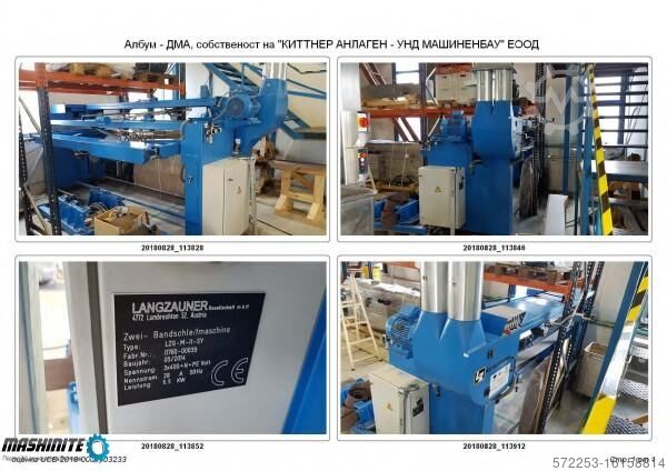 Bandas de lijado largas Langzauner LZG-M-II-SY