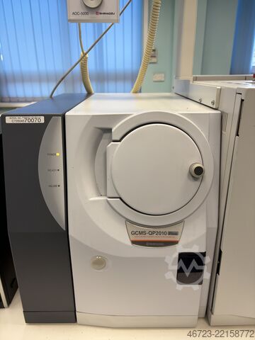 Gaschromatograaf-massaspectrometer Shimadzu GC-2010 PLUS / GCMS-QP2020 / AOC-5000