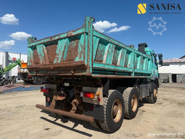 Driezijdige kipper Mercedes-Benz 2631 SK/6x4/Meiller 3 –S. Kipper/Blatt