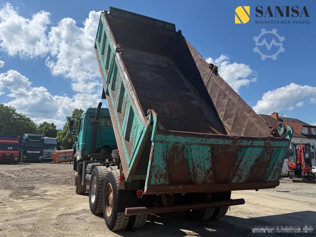 Driezijdige kipper Mercedes-Benz 2631 SK/6x4/Meiller 3 –S. Kipper/Blatt