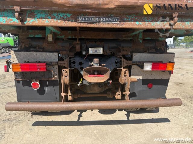 Driezijdige kipper Mercedes-Benz 2631 SK/6x4/Meiller 3 –S. Kipper/Blatt