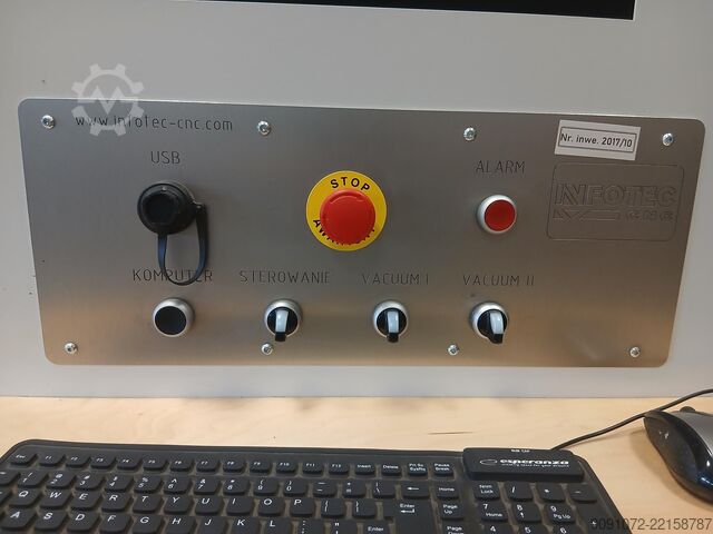 Ploter 4 CNC CNC Router- Engraver InfoTec 3025 C