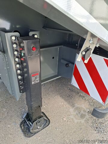 Alçak yükleyici yarı römork GVN Tieflader