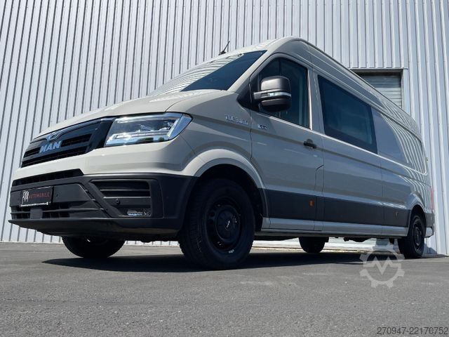 Furgão de teto alto MAN TGE 3.180 L4H3 MIXTO 4x4 AHK NAVI KAMERA PDC