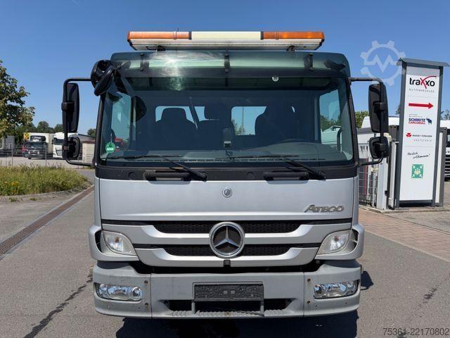 Çekici MERCEDES-BENZ Atego 822 Abschleppwagen Verschiebeplateau OMARS