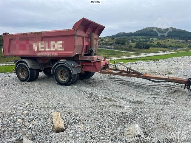 Kipper Triolift 2 axle tipper trailer