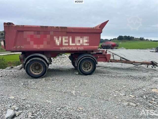 Kipper Triolift 2 axle tipper trailer