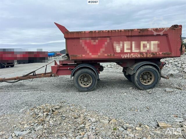 Kipper Triolift 2 axle tipper trailer